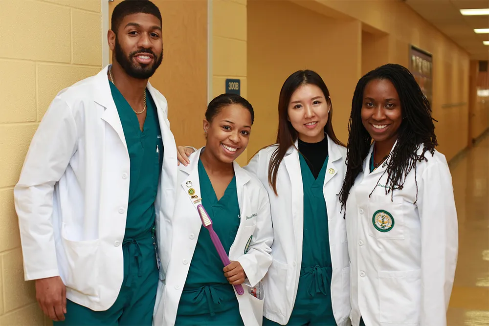 a group of doctors standing next to each other