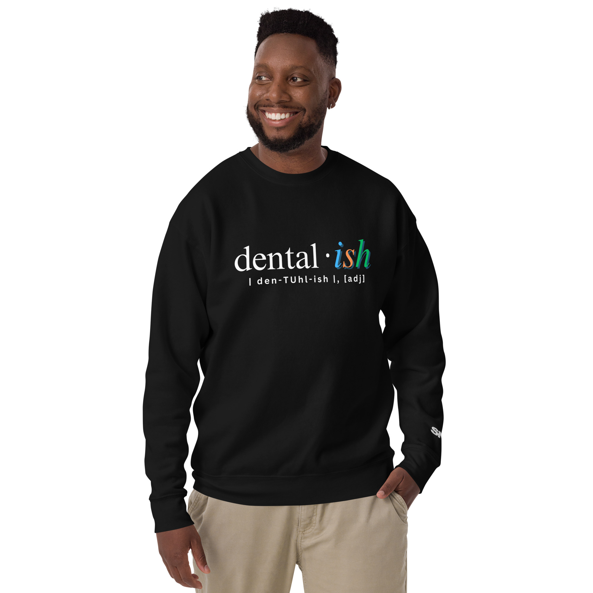 Dental-ish Crew Neck