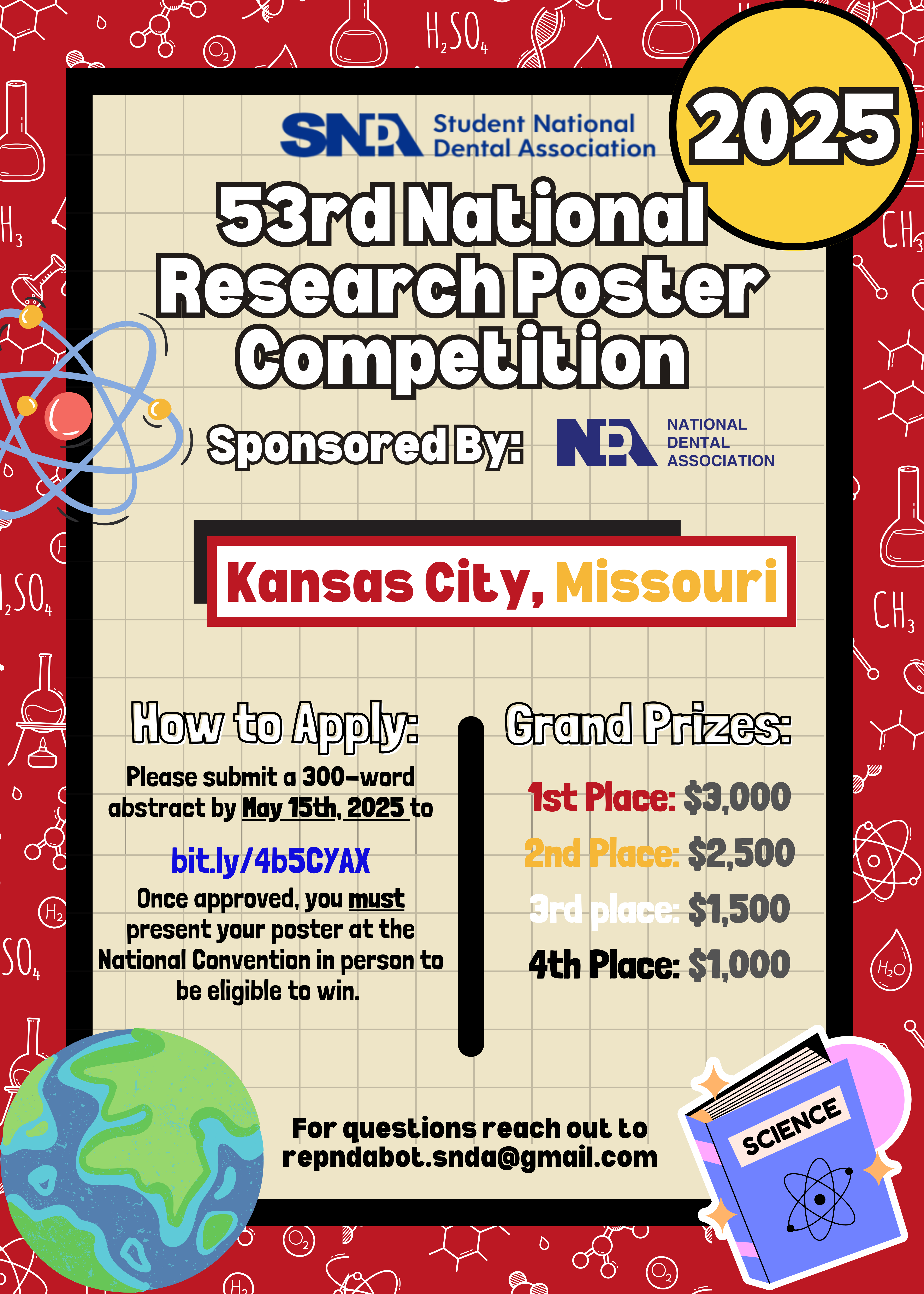 53rd National Research Poster Competition flyer